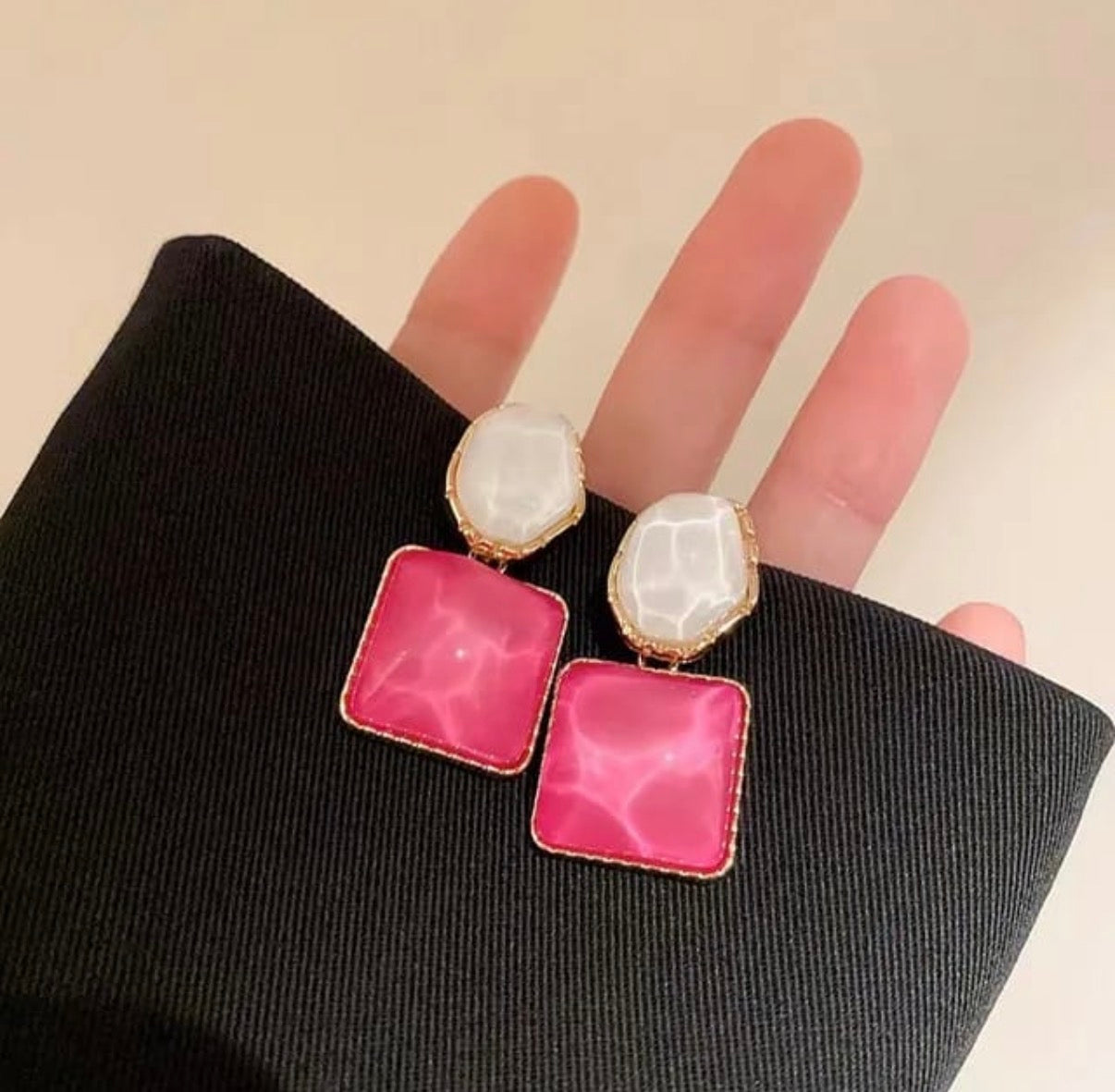 Fenny Pink Studs