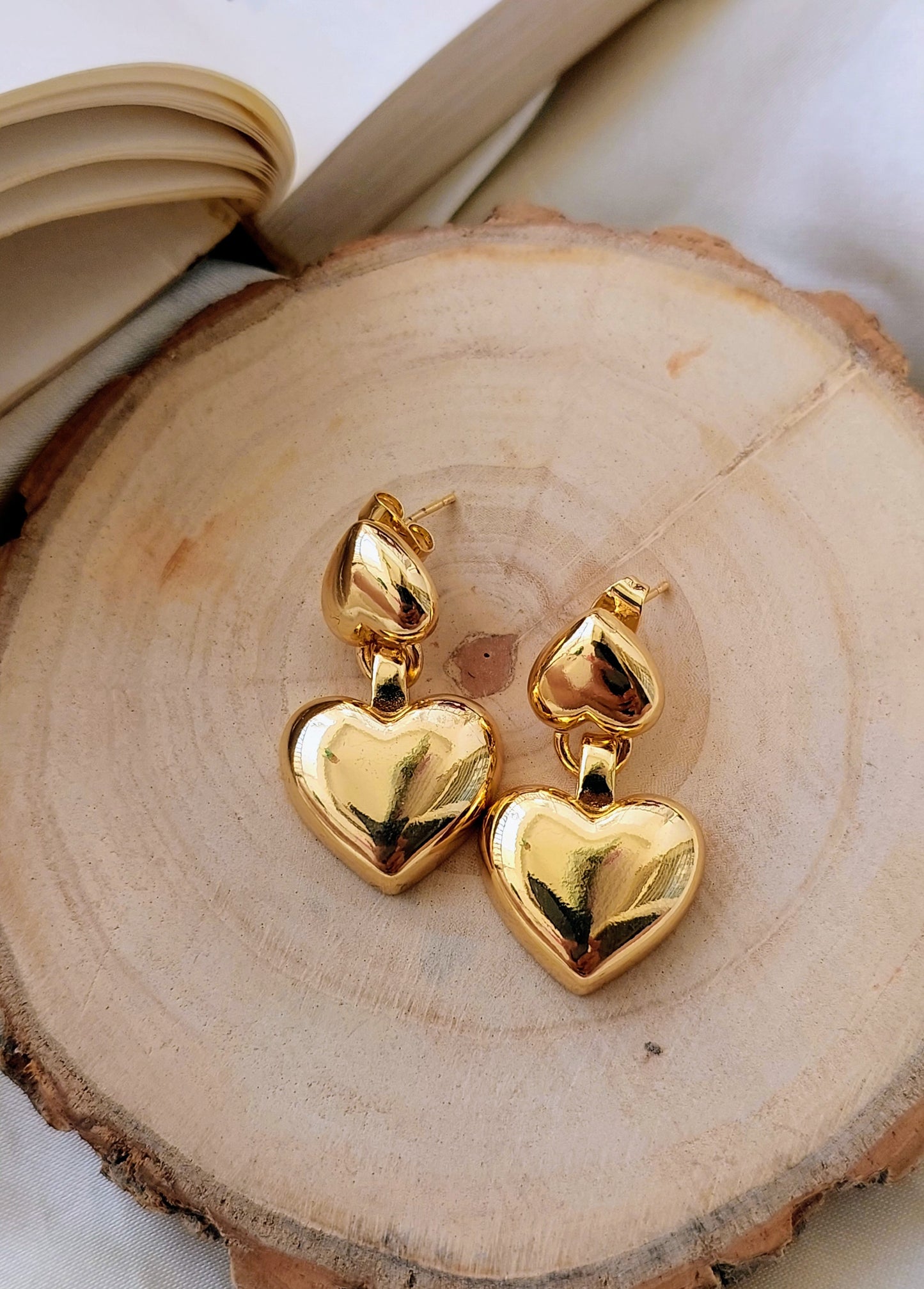 Heart Studs