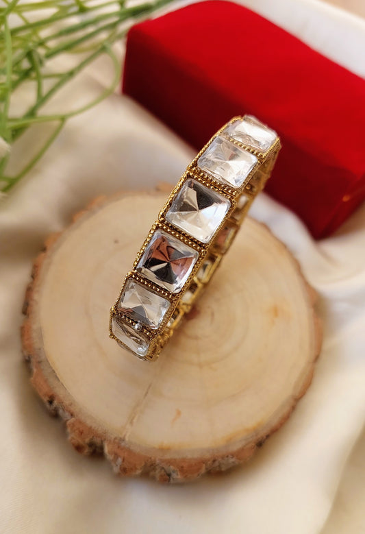 Openable Kundan Bangles