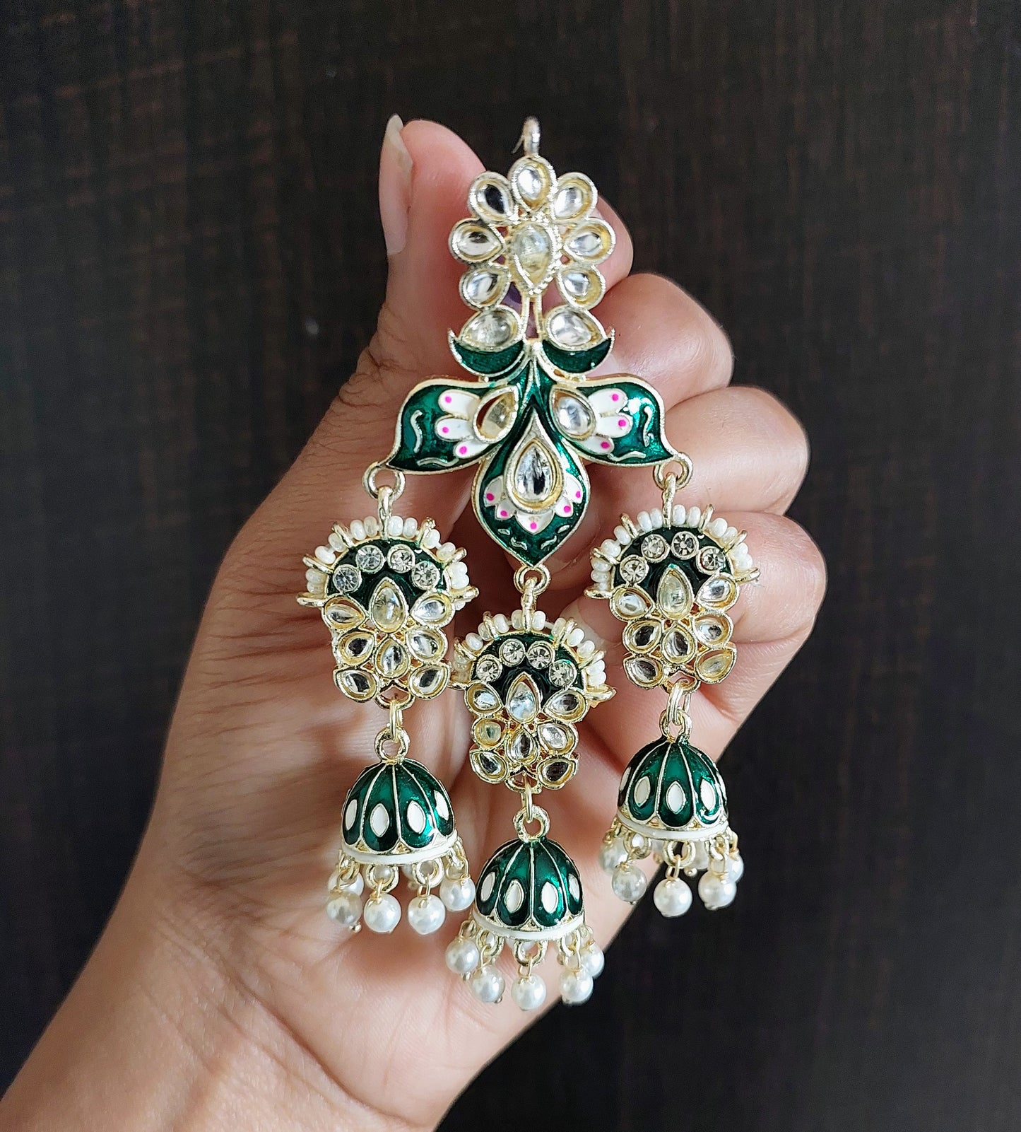 Dolly Earrings - Green