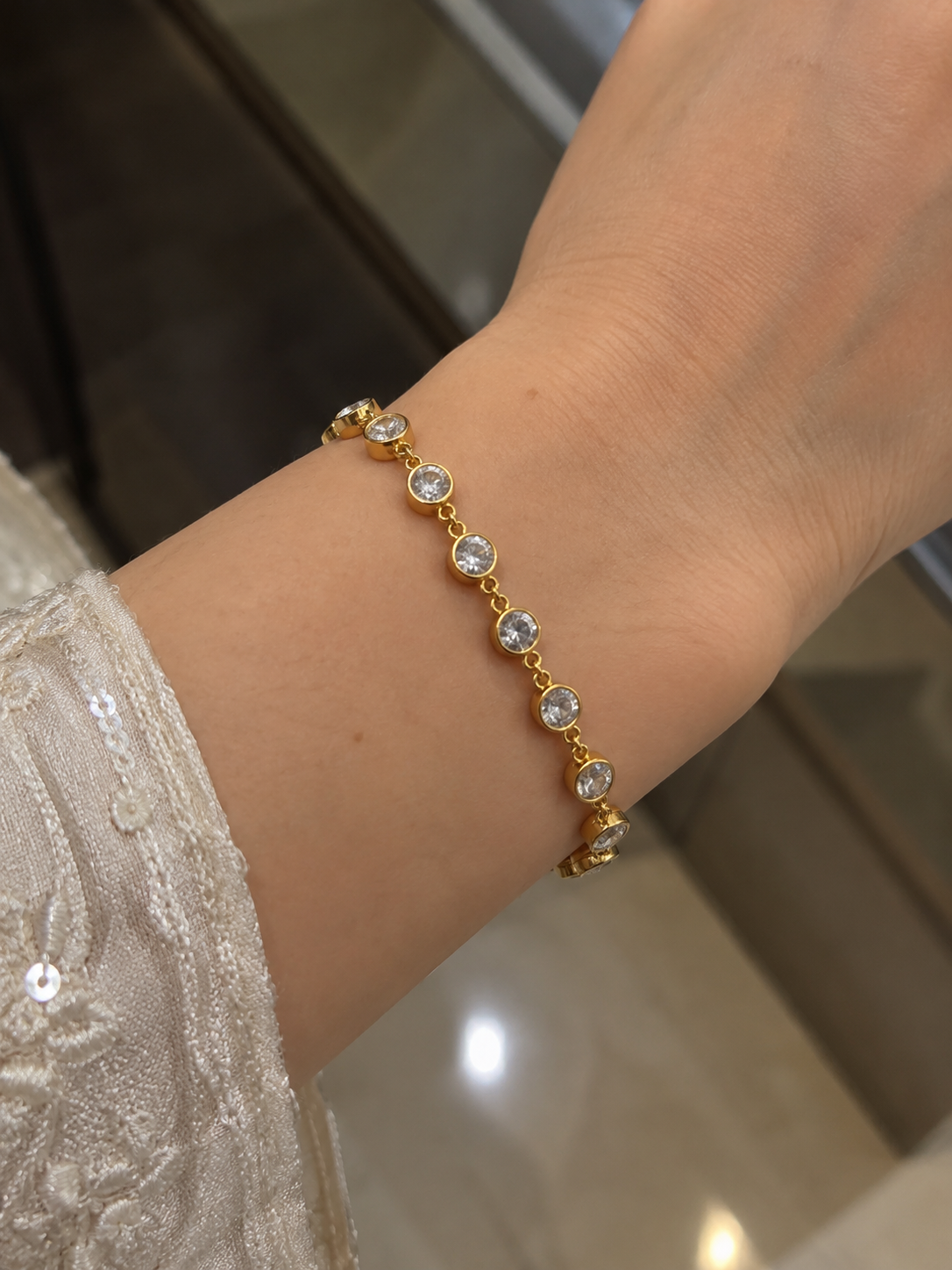 Tennis Bracelet - Round