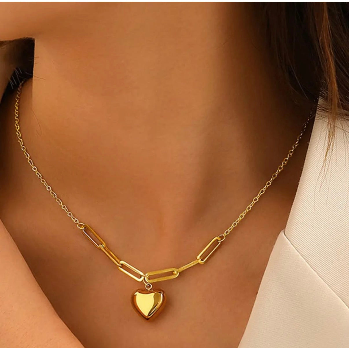 Heart Interlock Necklace