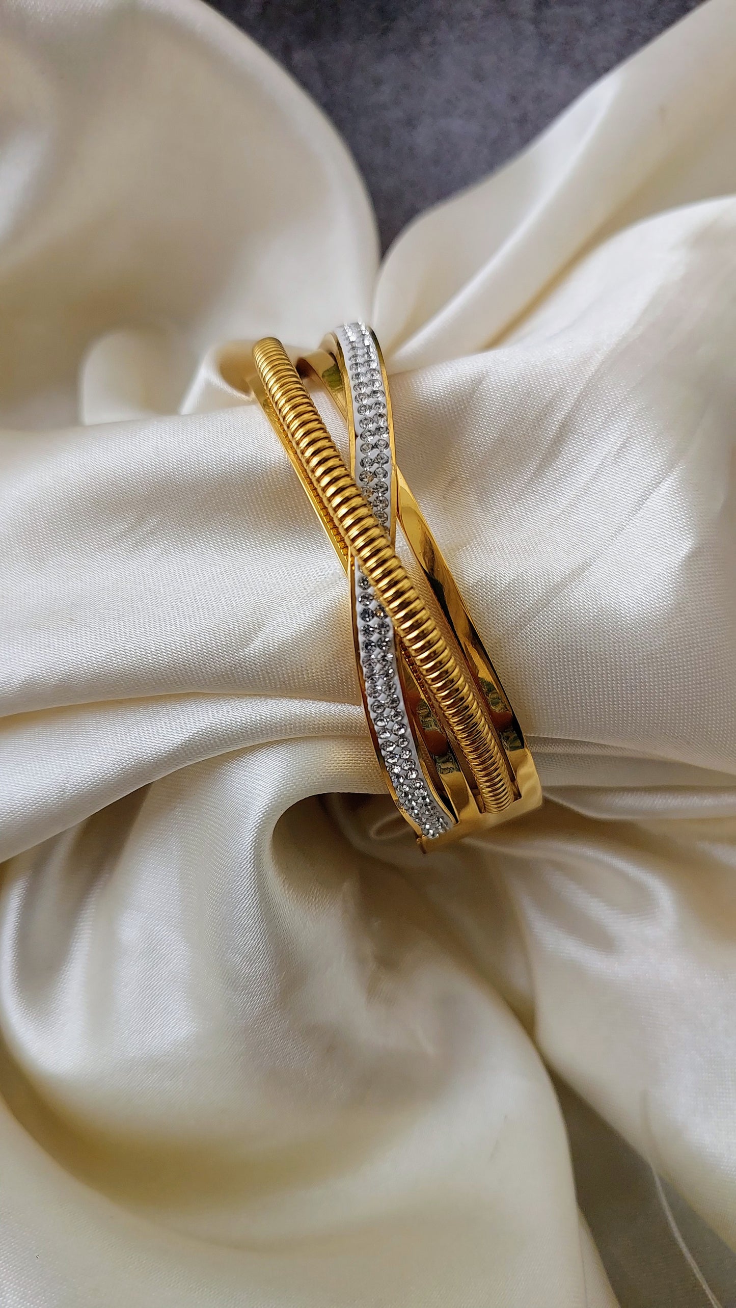 Stan Studded Infinity Bracelet