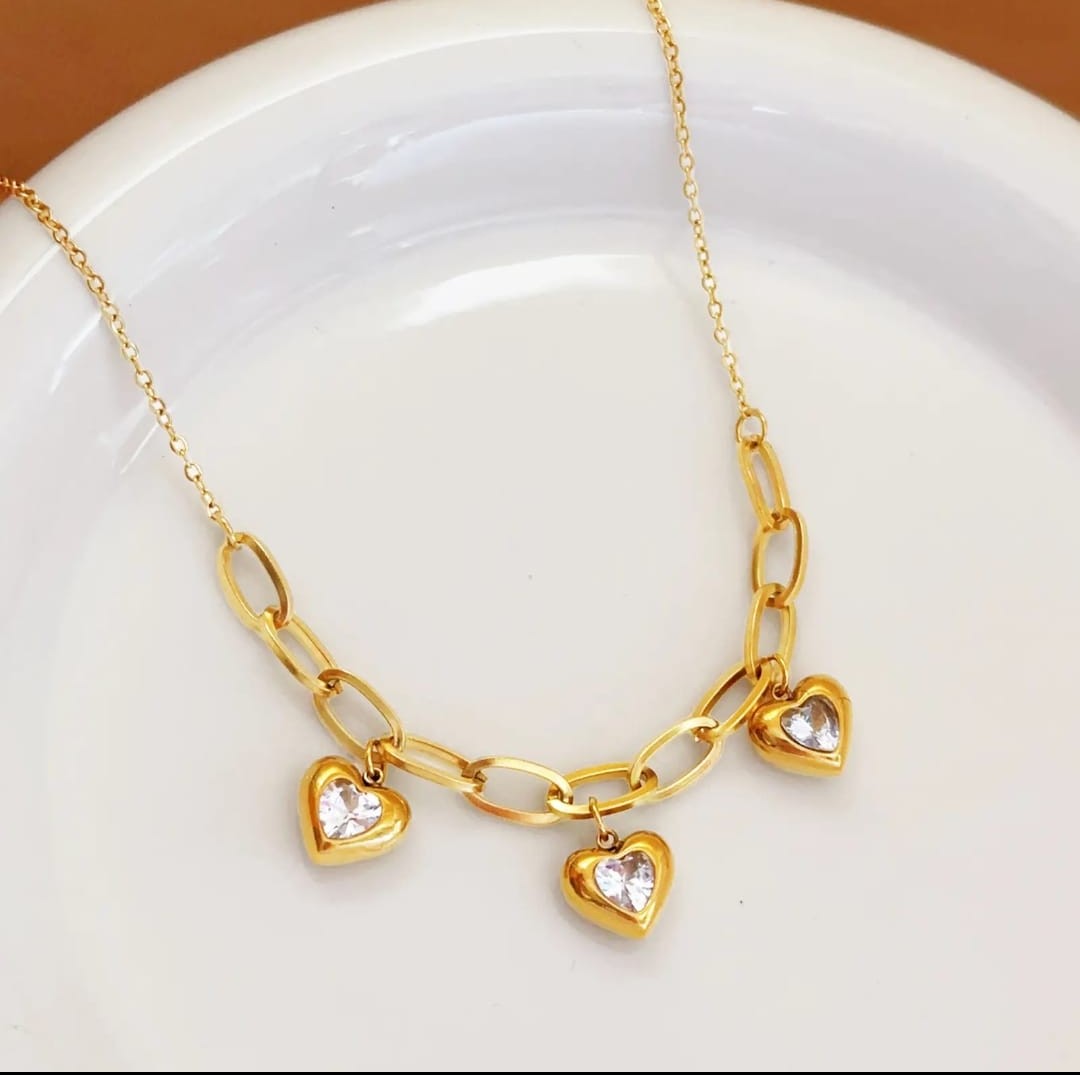 Heart Interlock Necklace