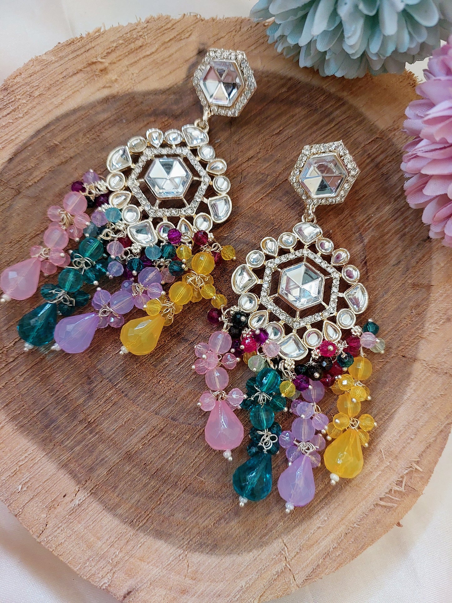 Mishika Earrings - Multi