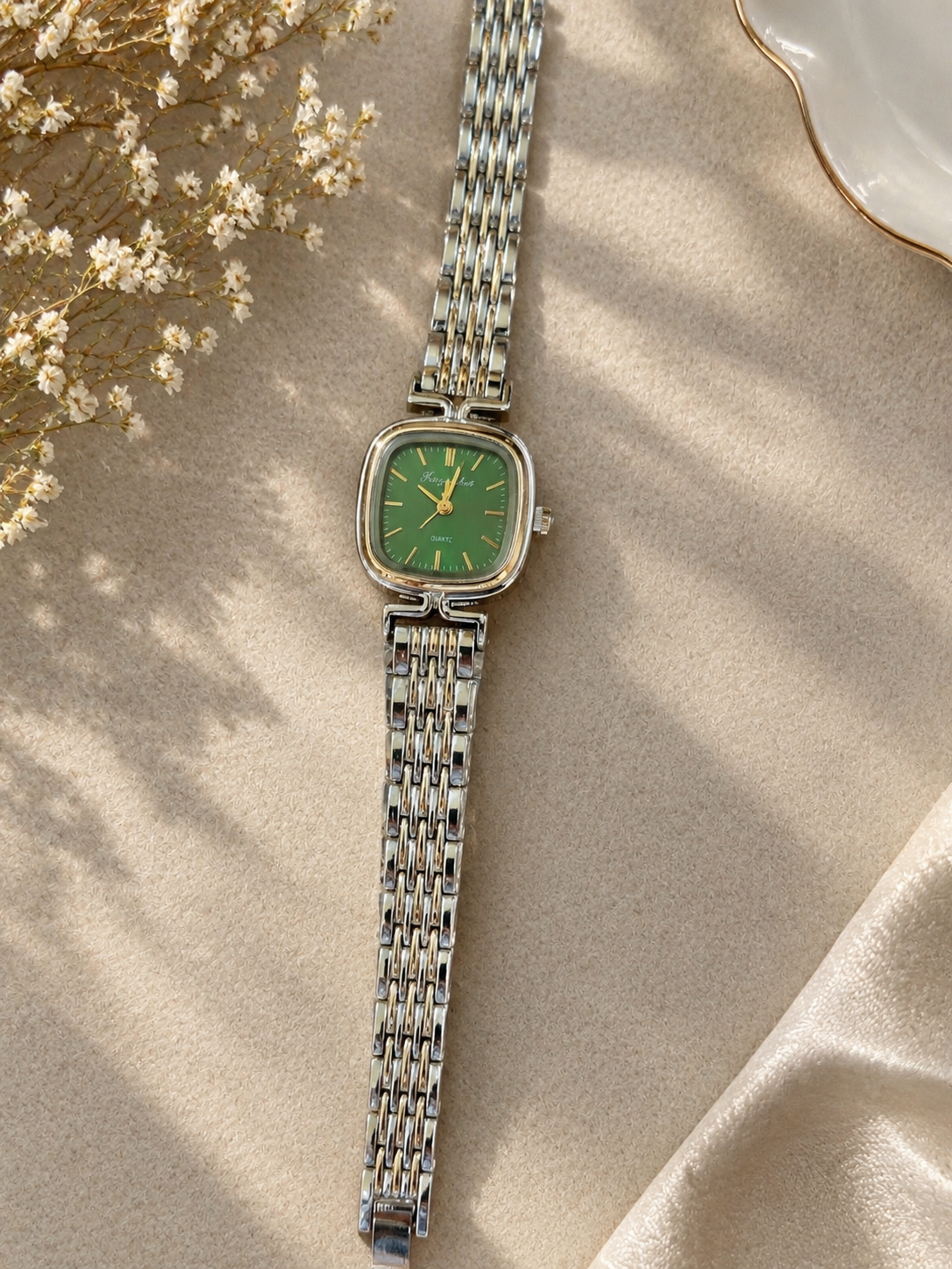Scarlet dual tone Watch