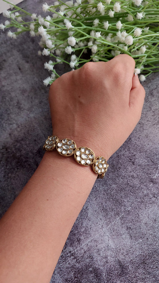 Openable Kundan Bangles