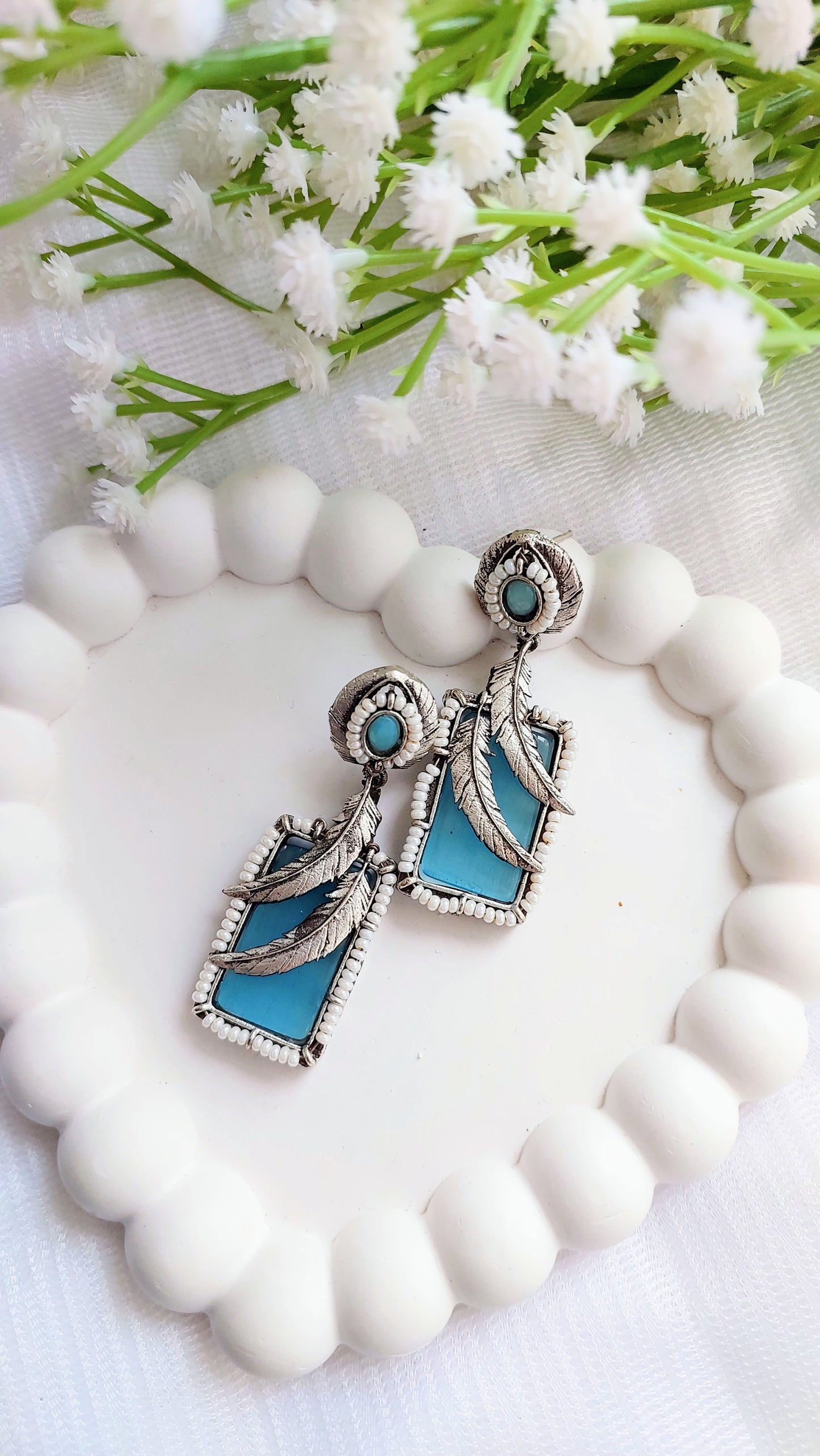 Mayuri Earrings - Turquoise