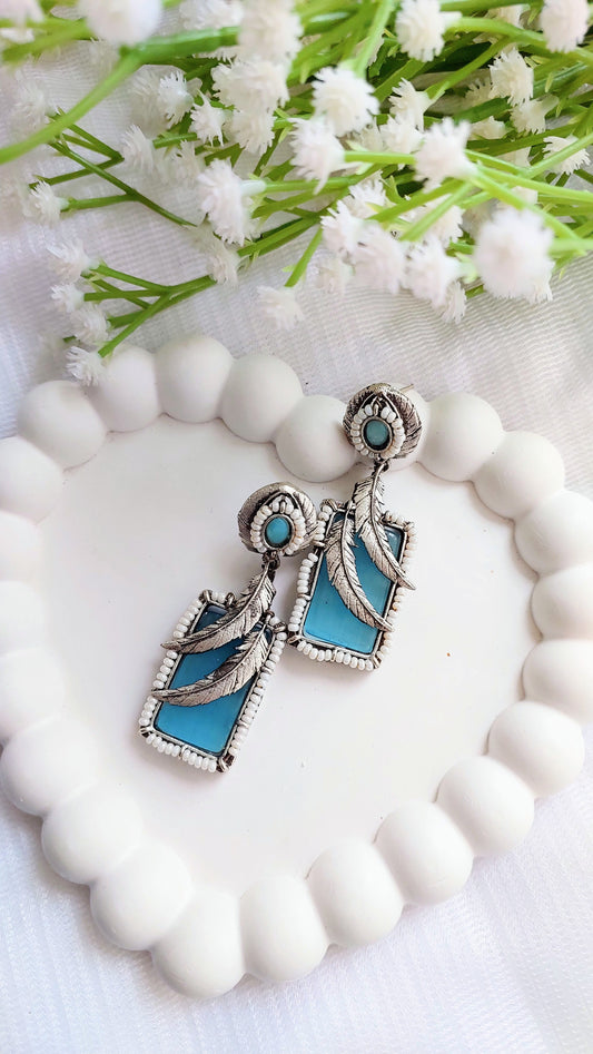 Mayuri Earrings - Turquoise