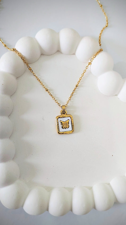 Butterfly Pendant Chain
