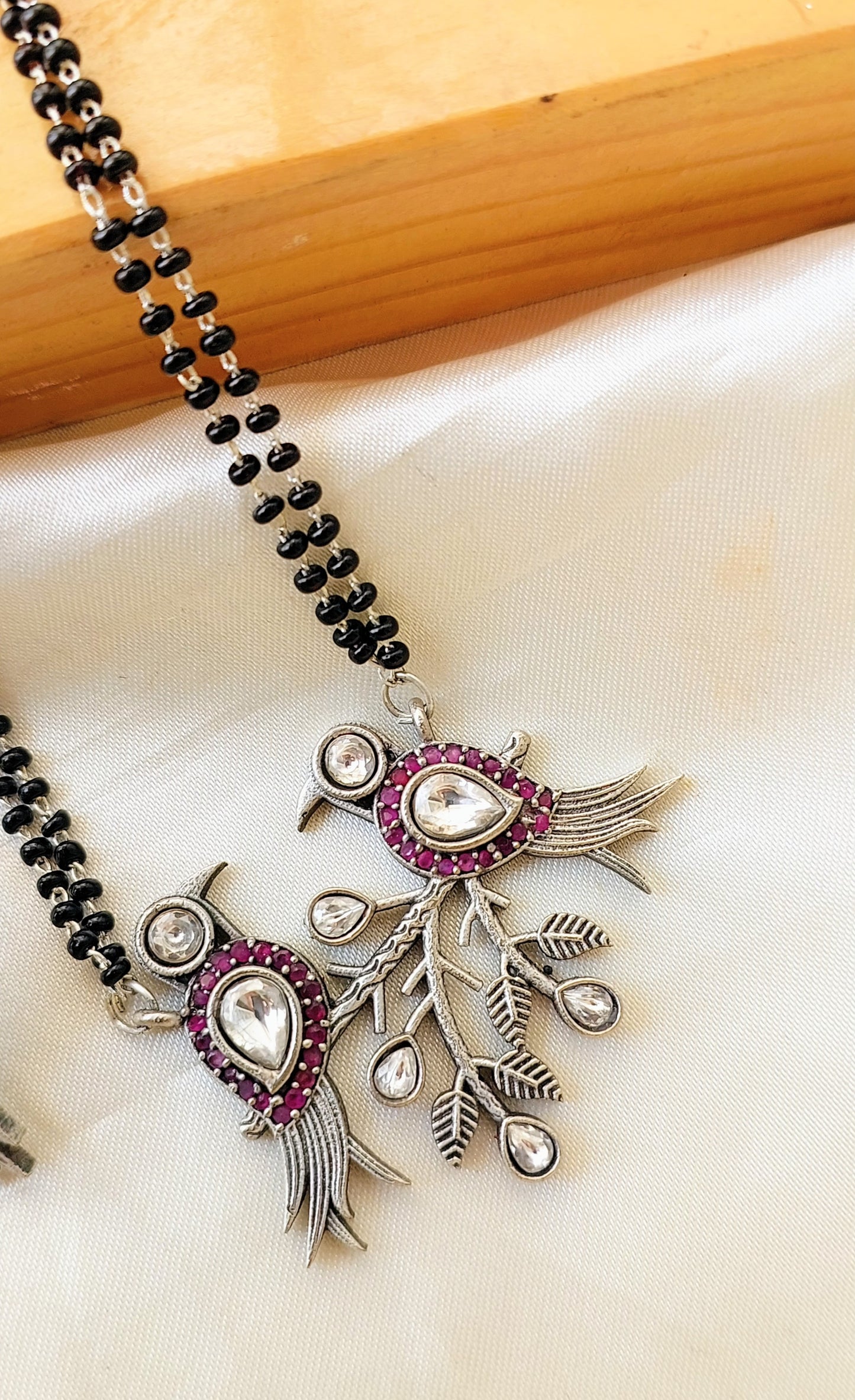 Panchi Mangalsutra With Earrings