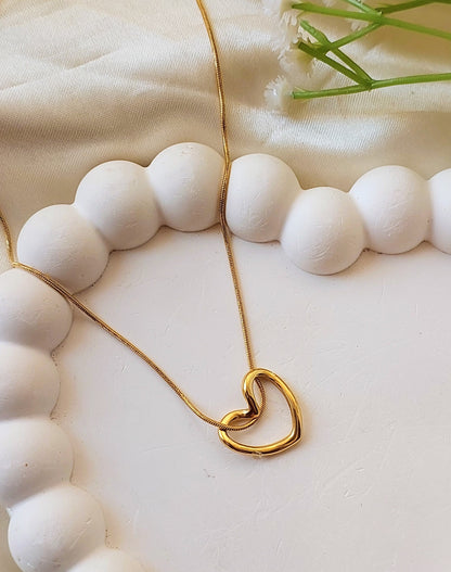 Twisted Heart Necklace