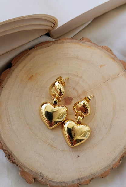 Heart Studs