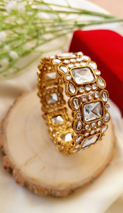 Openable Kundan Bangles