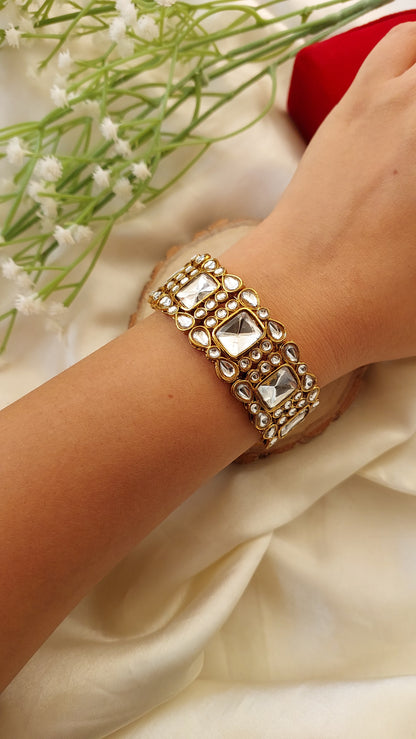 Openable Kundan Bangles