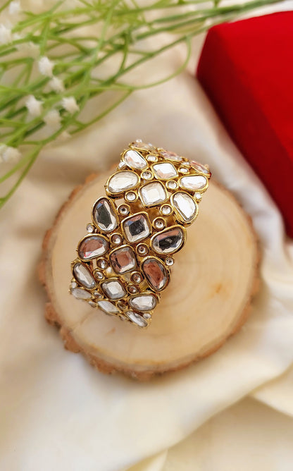 Openable Kundan Bangles