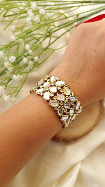 Openable Kundan Bangles
