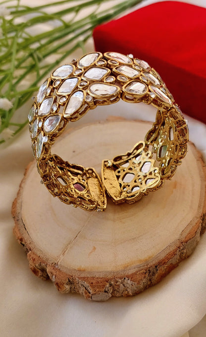 Openable Kundan Bangles