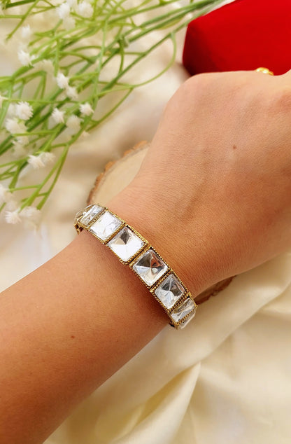 Openable Kundan Bangles