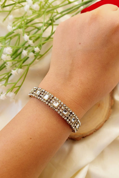 Openable Kundan Bangles