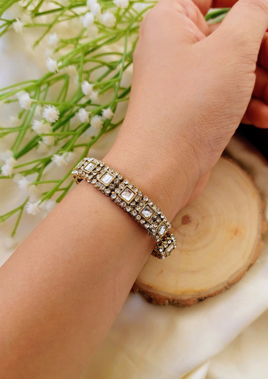 Openable Kundan Bangles