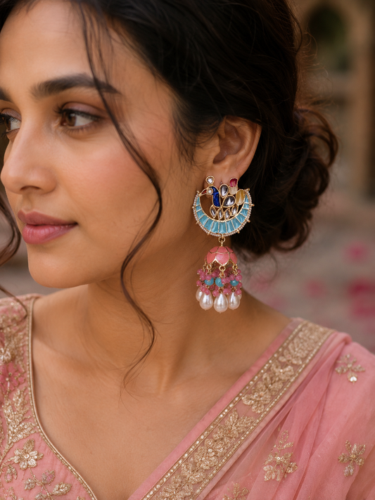 Anushka Ombre Jhumka