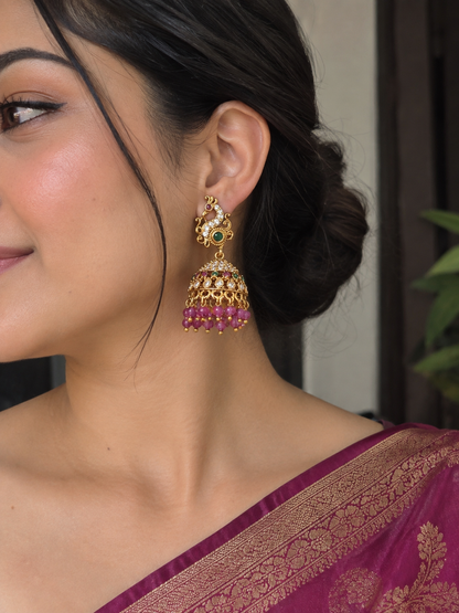 Mihika Jhumka - Ruby