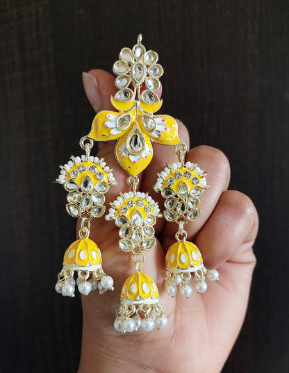 Dolly Earrings- Yellow