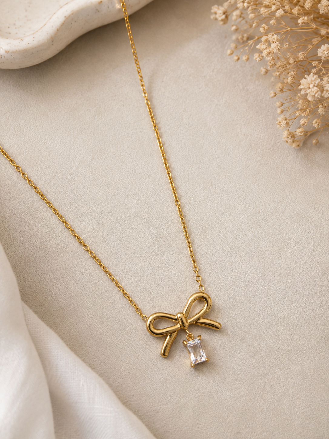 Ryan Bow Necklace