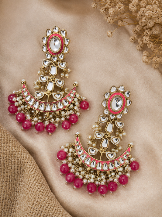 Radha Chaandbaali - Rani Pink