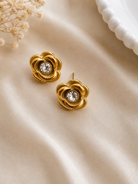 Suzi Flower Studs