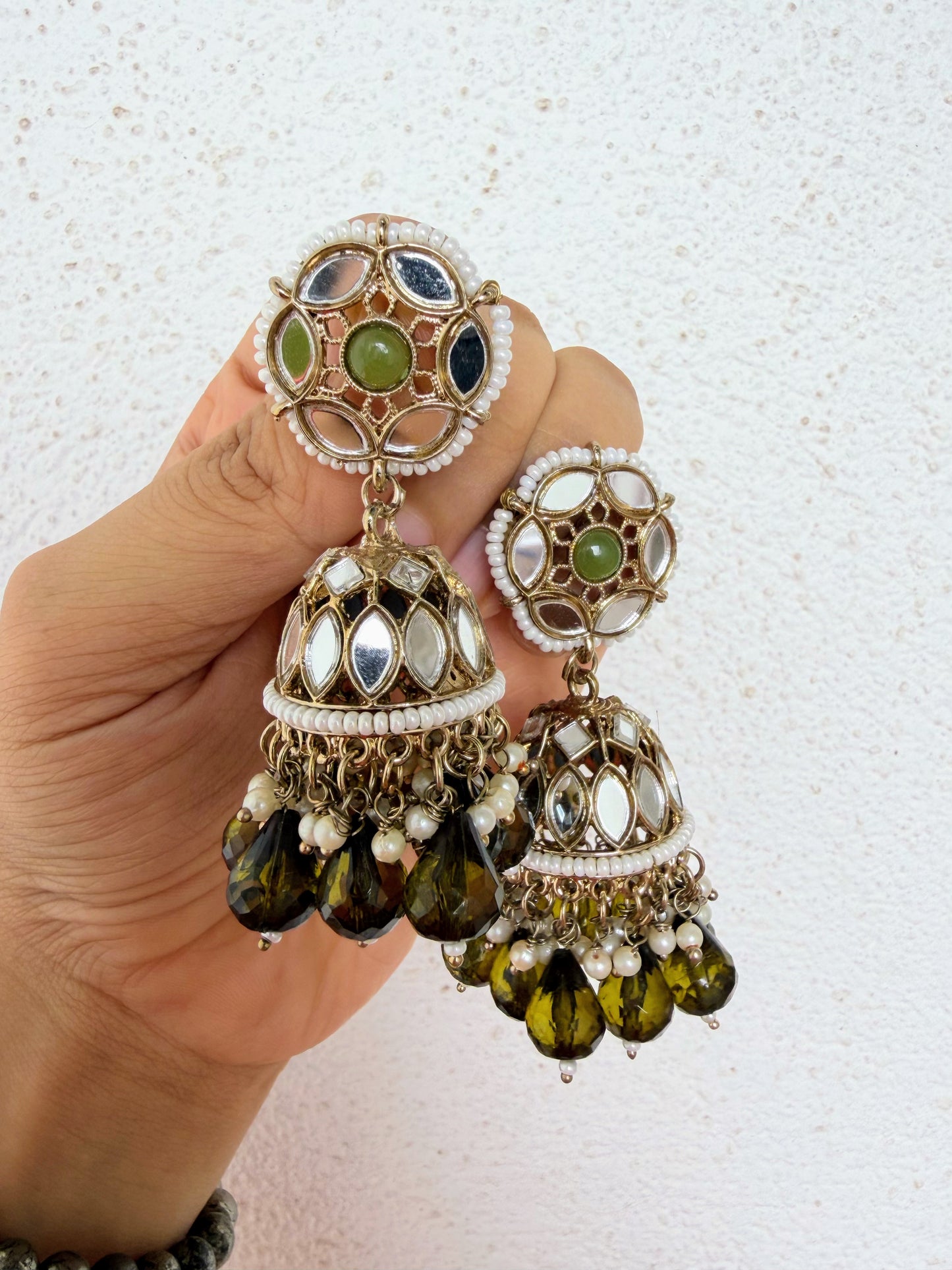 Kian Jhumka - Mehandi color
