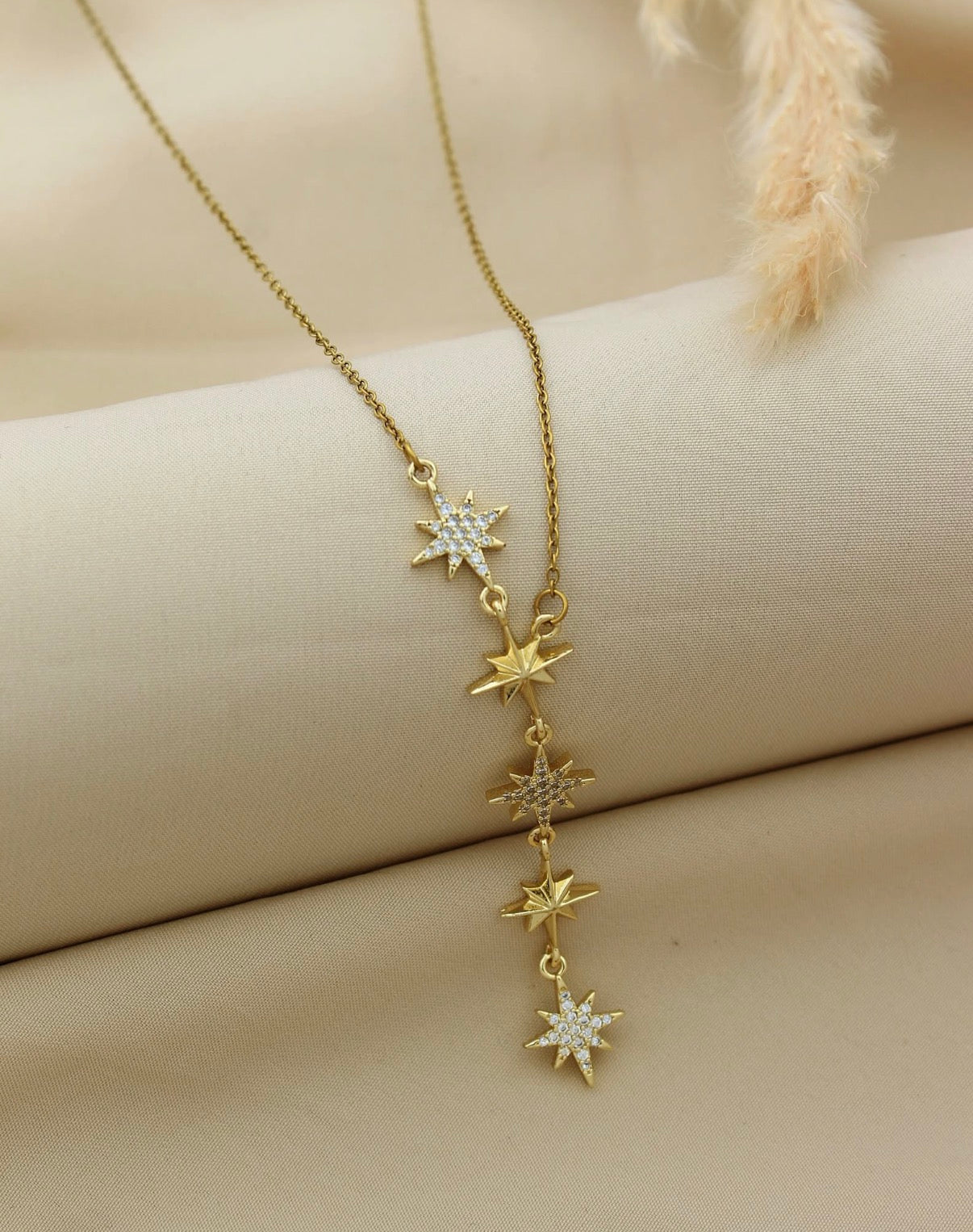 Star Long Necklace