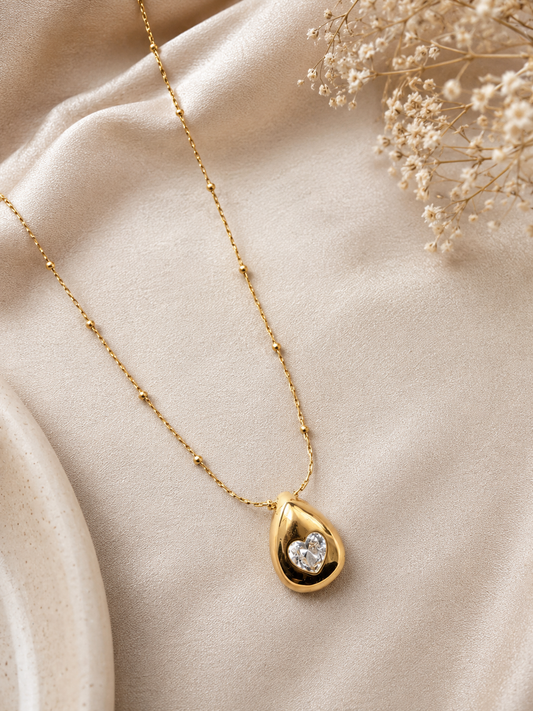 Heart Drop Necklace