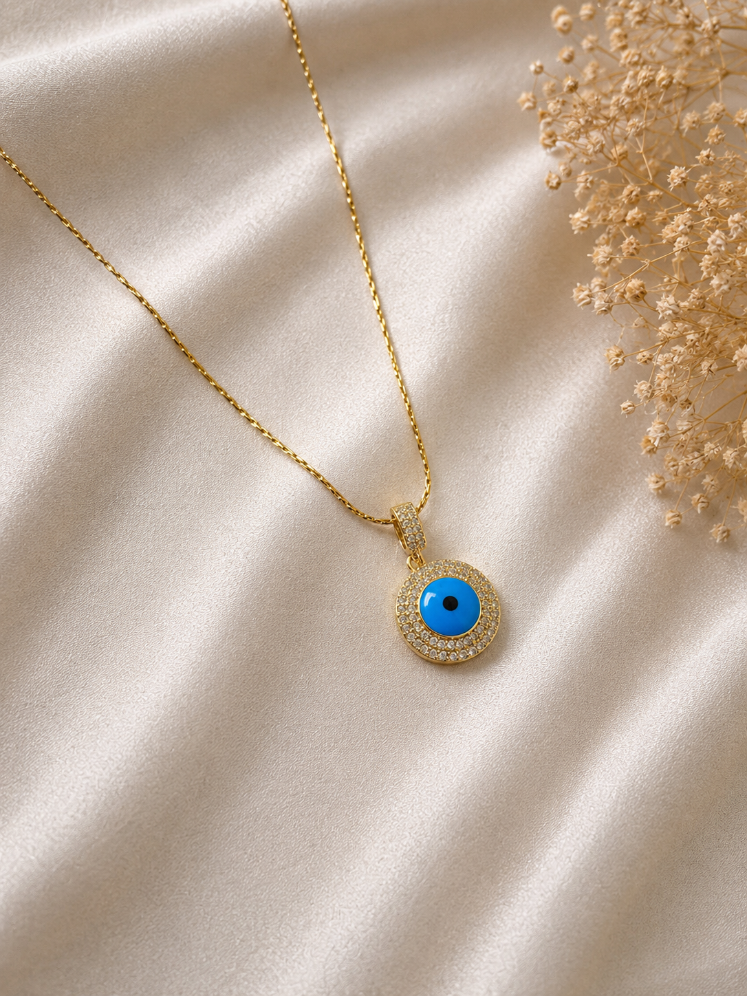 Blue Evil Eye Necklace