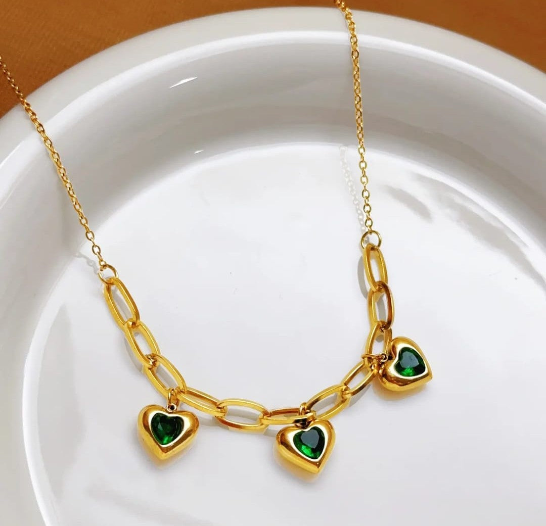 Heart Interlock Necklace