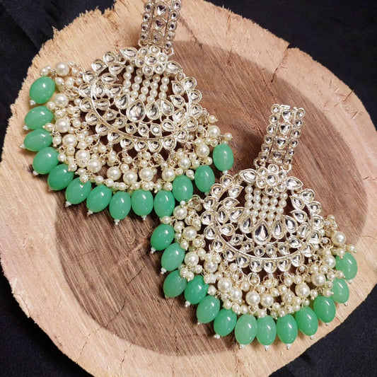 Muskaan Earrings - Green