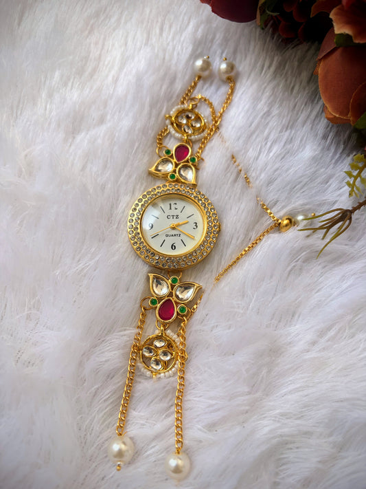 Kundan Kashmiri Watch