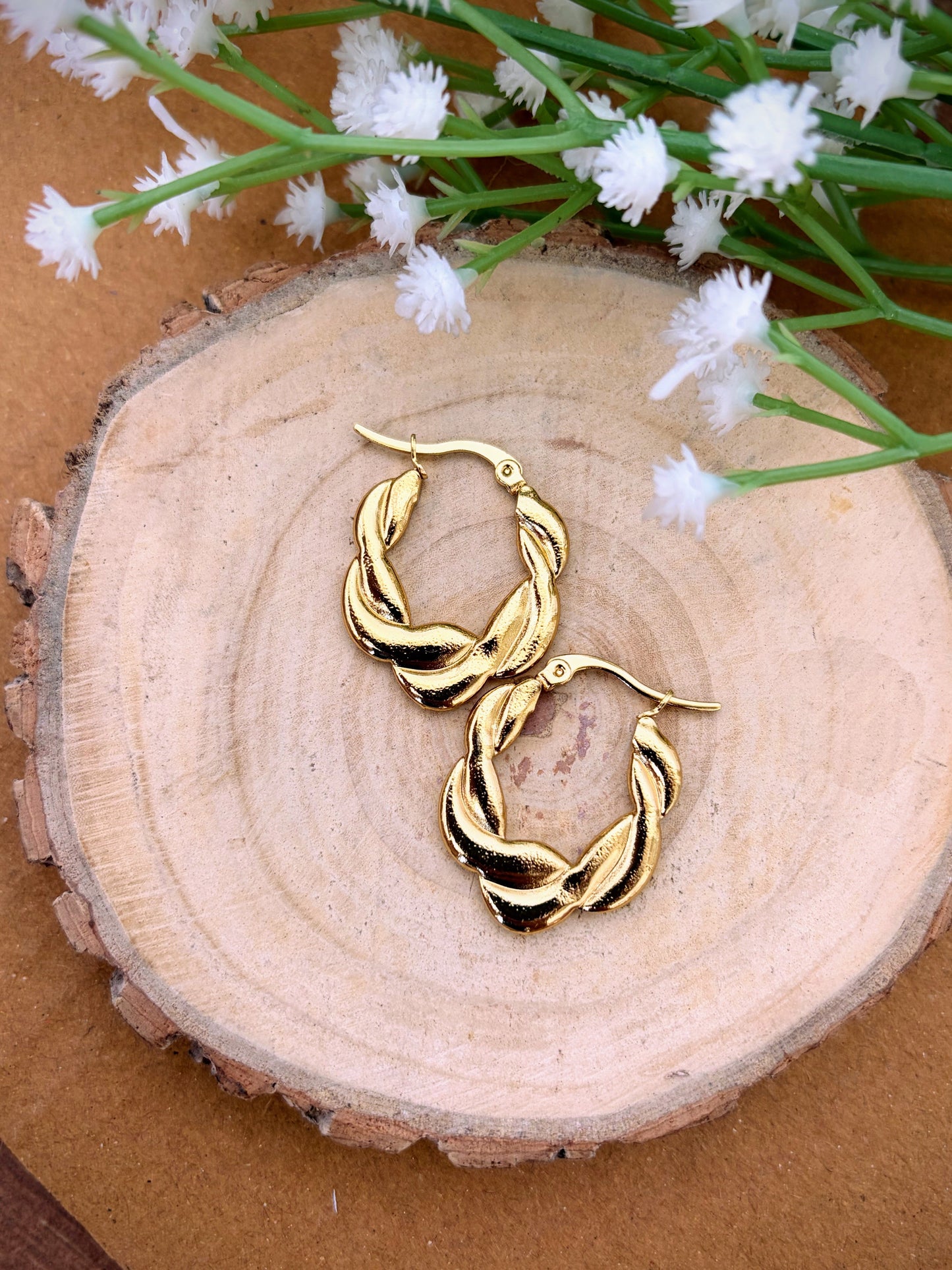 Anti Tarnish Hoops- 28