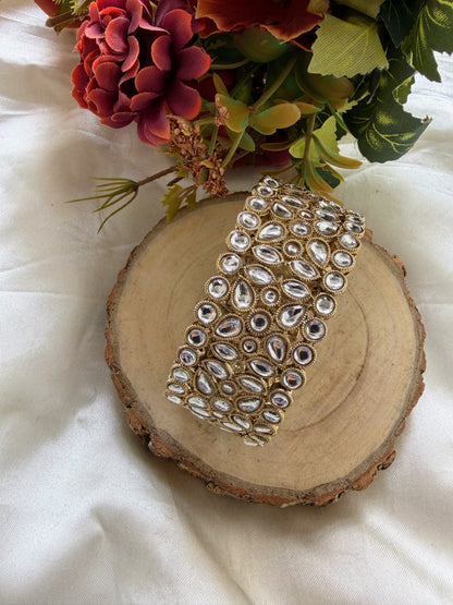 Shravani Golden Openable Bangles- pair