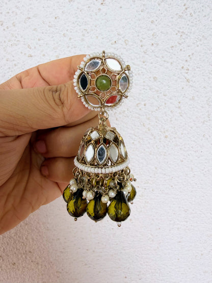 Kian Jhumka - Mehandi color