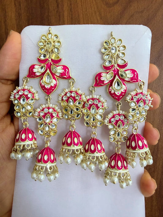 Dolly Earrings - Pink